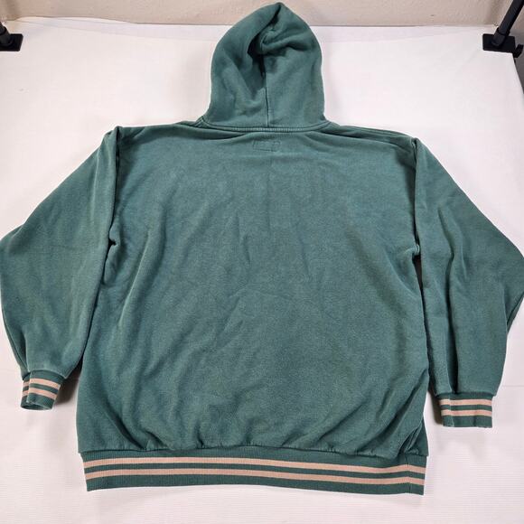 Brixton Stonewell Green Pullover Fleece Hoodie Men's Size XL - Picture 7 of 7
